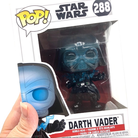 electrocuted darth vader pop